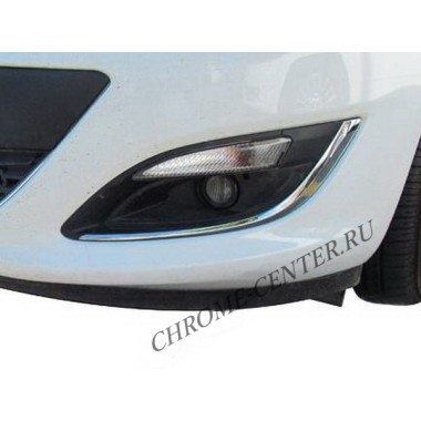 Накладки на решетку противотуманных фар Opel Astra J (2009-) бренд – Omtec (Omsaline) главное фото